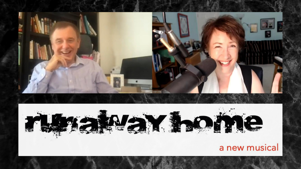 Darren Butler being interviewed by Judy Rodman about Runaway Home