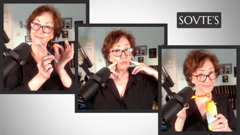 Pulling, not pushing, several SOVTE'S (Semi-Occluded Vocal Tract Exercises)