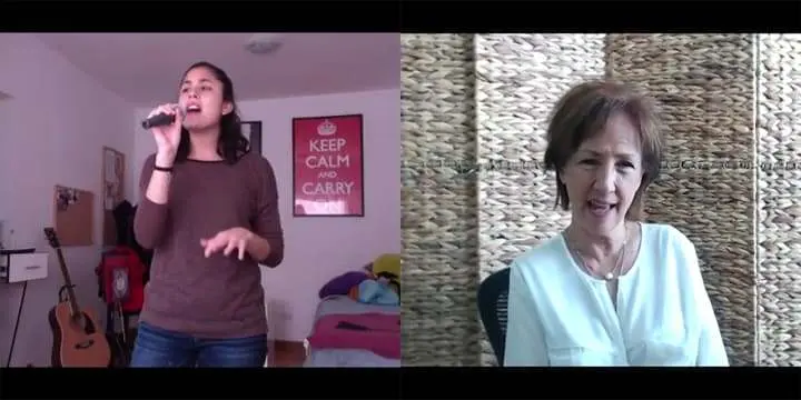 online vocal training with Judy Rodman using her Power, Path, & Performance method
